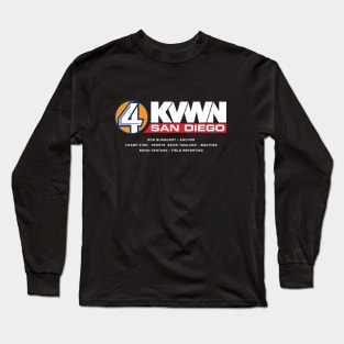 Channel 4 KVWN San Diego - vintage logo Long Sleeve T-Shirt